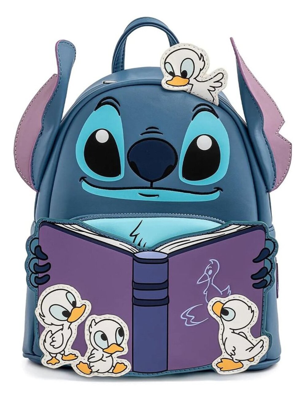 Loungefly Disney Stitch Story Time Ducklings Mini Backpack NWT